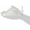 E-10139 00 Geometrique Perfore Transparent 14 cm