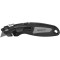E-84032 00 Beurrier de securite avec lames de rechange, magazine de lame et coupe-cordon, poignee Softgrip Noir