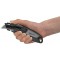 E-84032 00 Beurrier de securite avec lames de rechange, magazine de lame et coupe-cordon, poignee Softgrip Noir