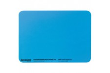 Tapis de bricolage I Tapis de bricolage antiderapant I Silicone resistant a  la chaleur I 227 x 304 mm I DIN A4 I Flexible I Rou