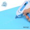 Tapis de bricolage I Tapis de bricolage antiderapant I Silicone resistant a  la chaleur I 227 x 304 mm I DIN A4 I Flexible I Rou
