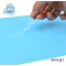 Tapis de bricolage I Tapis de bricolage antiderapant I Silicone resistant a  la chaleur I 227 x 304 mm I DIN A4 I Flexible I Rou