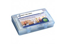 First Aid Only Assortiment de Pansements pour l'Industrie/Commerce Differentes Tailles/Versions 100 Pieces P-10023