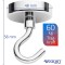 E-10830 00 Crochet magnetique en neodyme Argente 48 mm Charge max. 60 kg