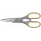52431 Lot de 5 Ciseaux Titanium Super Softgrip  Gris/Jaune