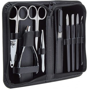 etui de manucure en cuir
