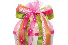 679253 - Noeud pour Cornet de Fille, env. 50 x 23 cm