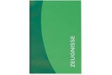Porte-documents Duo vert - 20 inserts pour jusqu'a  40 certificats - Indelebile