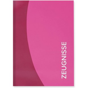 Porte-documents Duo Rose - 20 inserts pour jusqu'a  40 certificats - Indelebile