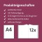 Porte-documents Duo Rose - 20 inserts pour jusqu'a  40 certificats - Indelebile