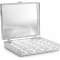 728144 Boite d'Aiguille de Couture Coton Transparent 36 x 1,5 x 5,5 cm 