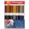 731144-1 Lot de 6 Bobines de Fil Denim Multicolore 100 M