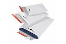 Lot de 100 : CP 012 Blanc enveloppe - Enveloppes (Blanc, 320 mm, 45,5 cm, 141,8 g, 310 x 445 x 30 mm)