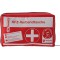 7730042 Trousse de premiers secours, rouge, DIN 13164, avec les mesures d'urgence de premiers secours selon Malteser