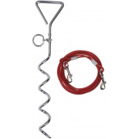 Caravan 10195 Piquet d'attache pour Laisse de Chien pour Camping