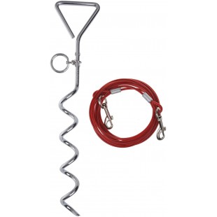 Caravan 10195 Piquet d'attache pour Laisse de Chien pour Camping