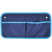 10236 Sac de Rangement a  Suspendre pour Caravane ou Camping-Car Pliable a  2 Compartiments 40 x 20 cm