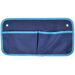 10236 Sac de Rangement a  Suspendre pour Caravane ou Camping-Car Pliable a  2 Compartiments 40 x 20 cm