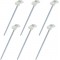 10391 Lot de 6 piquets fluorescents pour Caravane 24 cm