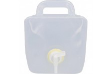 10733 Bidon a  Eau Pliable 10 l avec Robinet pour randonnee, Camping, Pique-Nique, Voyage