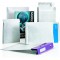 enveloppes a soufflet avec fond pointu Blanc 406 x 305 x 50 mm 55 g