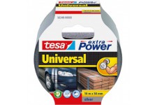 Tesa extra Power Universal - Ruban Adhesif Toile pour Reparations, Fixation, Regroupement, etancheite ou Emballage - 