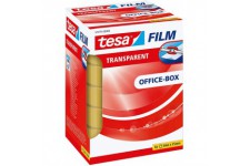 Tesafilm Ruban Adhesif Transparent - Resistant au Vieillissement et au Dechirement - Rubans avec grande adherence, 66 m x 25 mm 