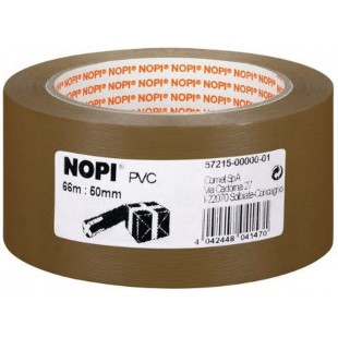 Lot de 6 : NOPI Pack/Packer PVC Marque, marron, 57215-00000-01