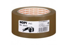 Lot de 6 : NOPI Pack/Packer PVC Marque, marron, 57215-00000-01