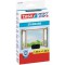 tesa Insect Stop Standard 55670-00021 Moustiquaire pour fenetre avec bande Velcro Anthracite 1 x 1 m