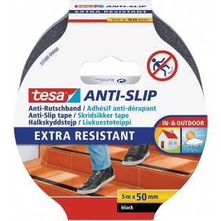 TESA Anti-slip Tape 55588-00000-11 Noir 5 m x 50 mm