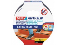 Tesa Adhesif Antiderapant - Ruban Adhesif Antiderapant pour les Sols Interieurs et Exterieurs - Ideal pour les Escaliers et les 