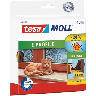 tesa Classic / 05445-00101-00 Joint caoutchouc profil E Marron (Import Allemagne)