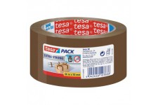 Lot de 6 : Tesa 1 Ruban de Fermeture PVC Ultra Resistant - 66m x 50mm - Marron