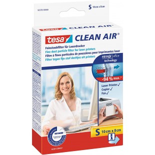 Tesa Filtre a  microparticules de poussiere Clean Air pour imprimante laser taille S