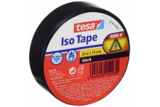 Tesa Sas 5619000008 Ruban adhesif isolation electrique 20 mm x 19 mm vrac Noir