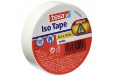 Tesa Sas 561900009 Ruban adhesif isolation electrique 6000 V 20 m x 19 mm Blanc