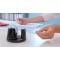 Tesa Easy Cut Derouleur de Bureau Compact - Devidoir de Ruban Adhesif avec Design Moderne - 1 Ruban Adhesif Transparent Inclus -