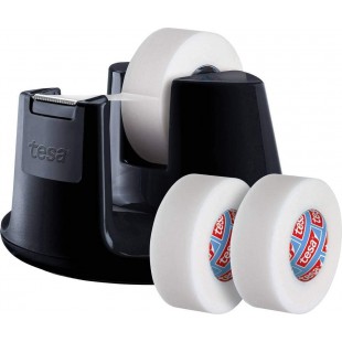 Tesa Easy Cut Compact economie d'Promo Pack tesafilm Eco & Clear 2 x 33 m : 19 mm + devidoir