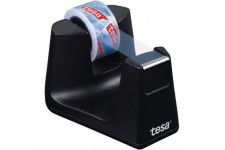 Tesa Easy Cut Smart Devidoir de Ruban Adhesif de Table - Derouleur Compact de Table avec Technologie Antiderapante Stop Pad - 1 