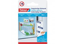 Tesa 77731-00-00 Lot de 60 Pastilles Adhesives Transparent