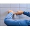 Tesa Clou Adhesif pour Carrelage & Metal 4kg - Clou Autocollant pour Surfaces Lisses et Solides dans les Salles de Bains et Cuis