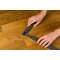 Tesa Insect Stop Cadres ALU COMFORT pour Portes - Moustiquaire avec Cadre en Aluminium pour Portes-fenetres & Clear View - Anthr