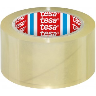 Lot de 6 : Tesa 4195 PP Ruban d'emballage Transparent 66 m x 50 mm