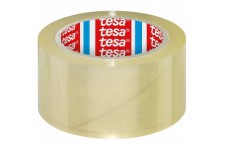 Lot de 6 : Tesa 4195 PP Ruban d'emballage Transparent 66 m x 50 mm