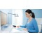 Tesa Easy Cut Derouleur de Bureau ORCA - Devidoir de Ruban Adhesif Antiderapant - Manipulation facile, Decoupe Nette - 1 Rouleau
