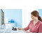 Derouleur de bureau Tesa Easy Cut CURVE - antiderapant, pratique, precis, pour rouleaux de 19 mm jusqu'a  33m + pack de 8 rubans