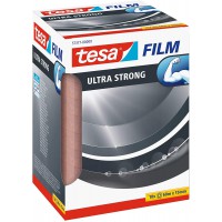 tesafilm ultra resistant, ruban adhesif premium, PVC, transparent, 10 rouleaux 60 m x 15 mm