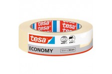 Tesa Masquer ECONOMY ecologique Ruban Adhesif - Adhesif de Masquage pour Travaux de Peinture - Sans Solvant, Detachable sans Res