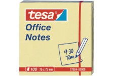 Lot de 12 : Tesa Office Bloc notes 100 feuilles 75 x 75 mm Taille L